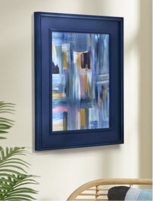 Rust-Oleum Stops Rust Custom Spray 5-in-1 Spray Painted Frame in Navy